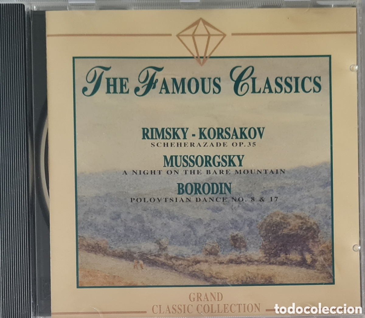 CDs de m&uacute;sica: CD - RIMSKY-KORSAKOV, MUSSORGSKY, BORODIN - Foto 1