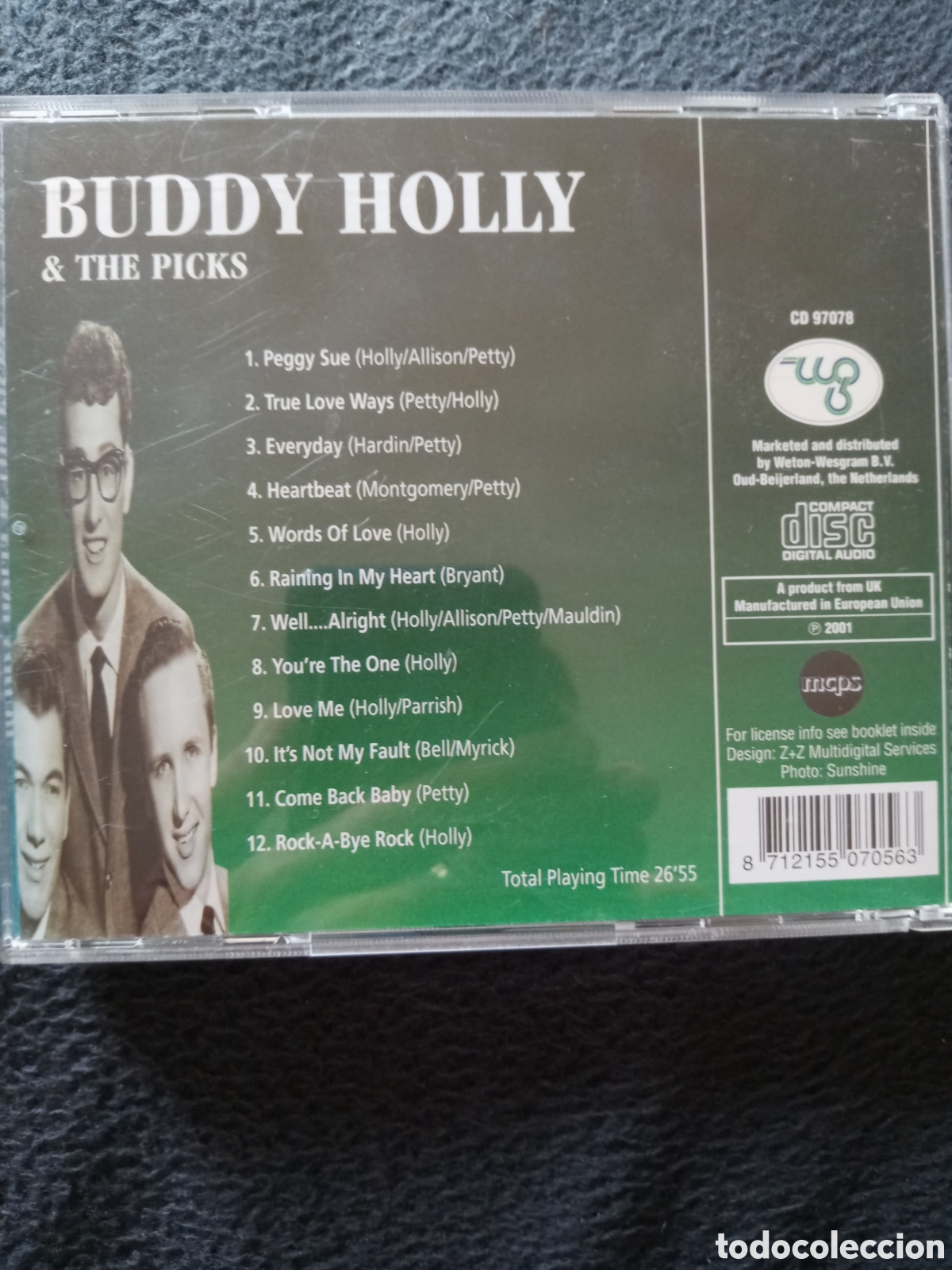 CDs de m&uacute;sica: Buddy Holly & The Picks .CD - Foto 2