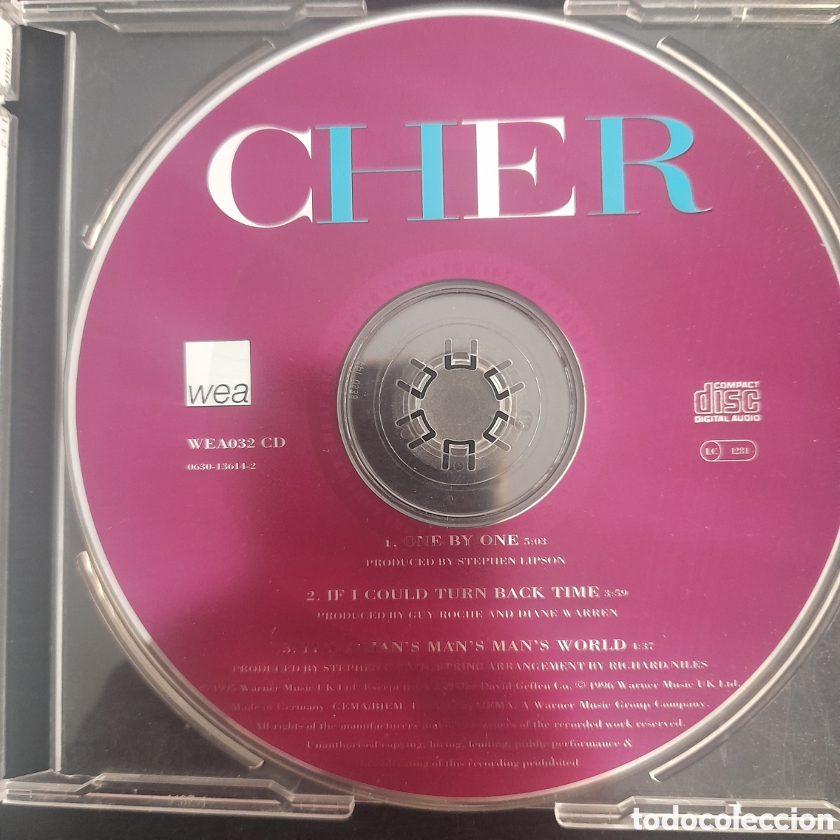 CDs de m&uacute;sica: Cher &ndash; One By One. Europa. CD, Single - Foto 3