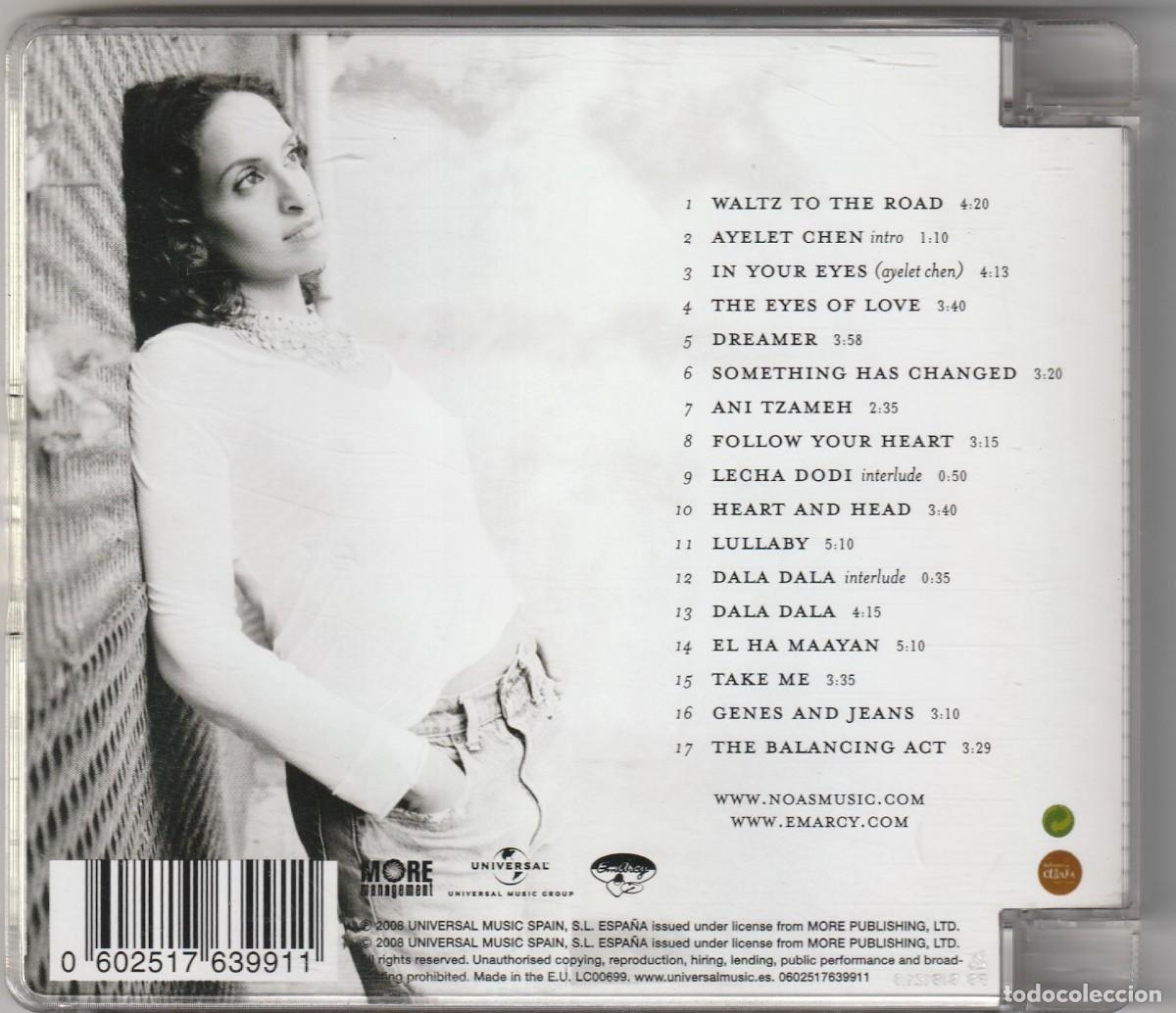 CDs de m&uacute;sica: Noa &ndash; Genes & Jeans (CD UNIVERSAL 2008) - Foto 2