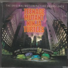 CDs de Música: B.S.O. TEENAGE MUTANT NINJA TURTLES (CD SBK 1993 ESPAÑA) TORTUGAS NINJA
