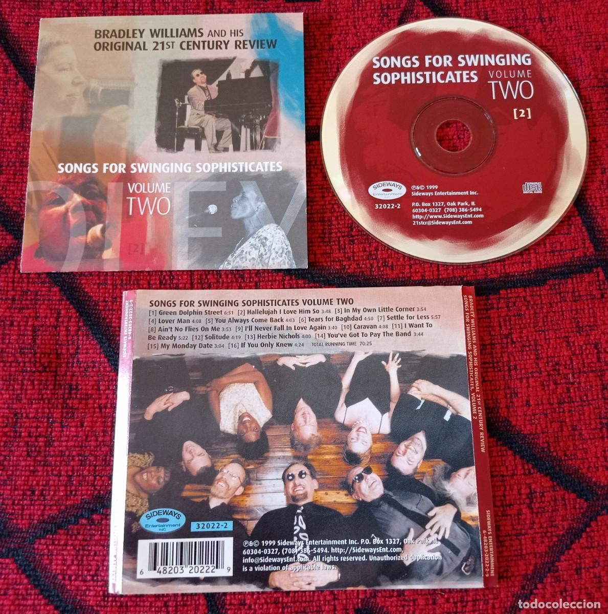 CDs de m&uacute;sica: BRADLEY WILLIAMS *Songs For Swinging Sophisticates Vol. 2* CD ORIGINAL 1999 USA