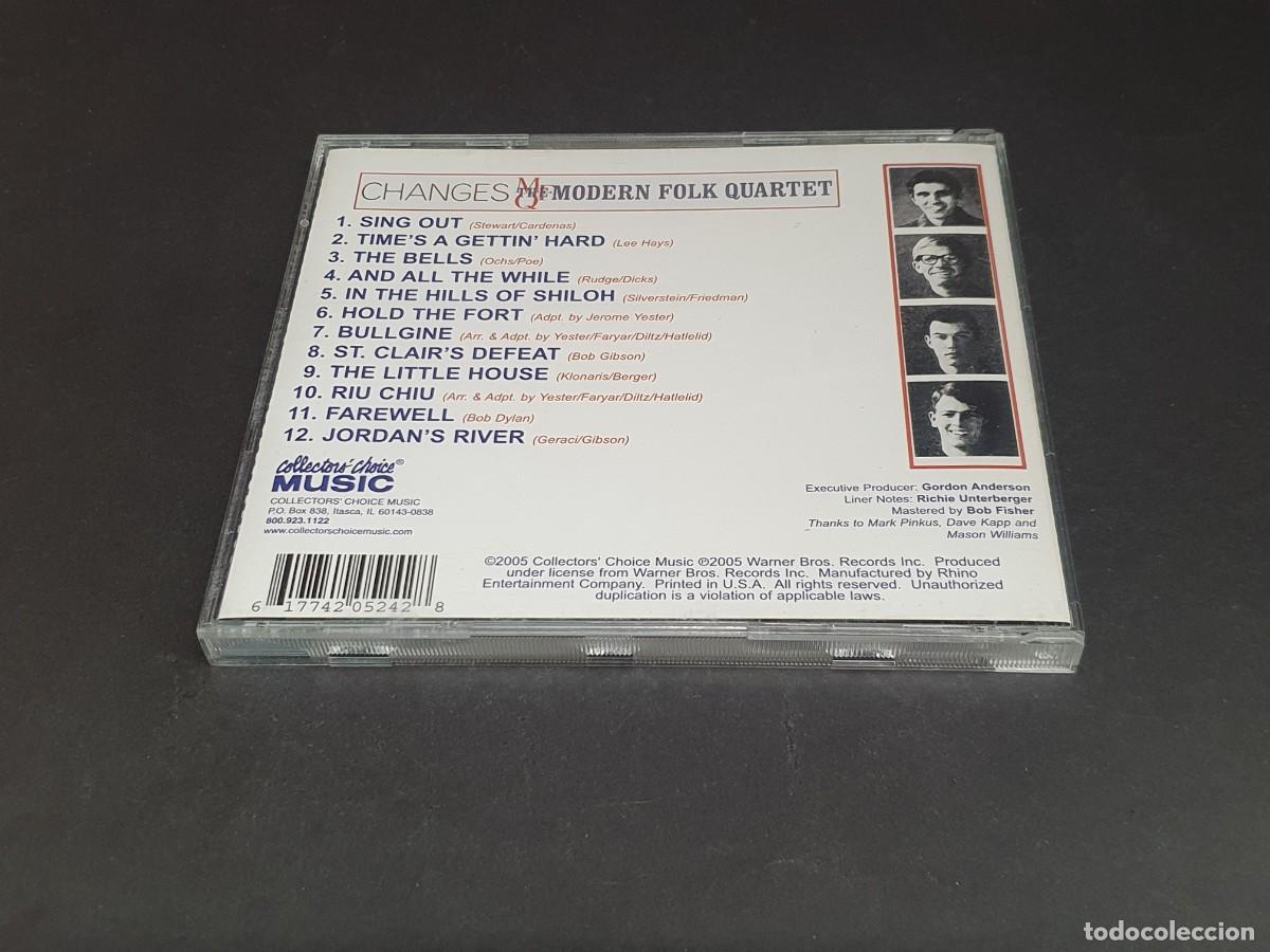 CDs de m&uacute;sica: CD NUEVO - THE MODERN FOLK QUARTET - CHANGES - 2005 - Foto 3