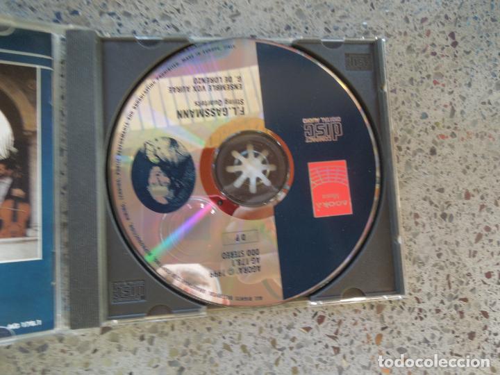 CDs de m&uacute;sica: FLORIAN LEOPOLD GASSMANN - STRING QUARTETS - GIANCARLO LORENZO - CD - Foto 3