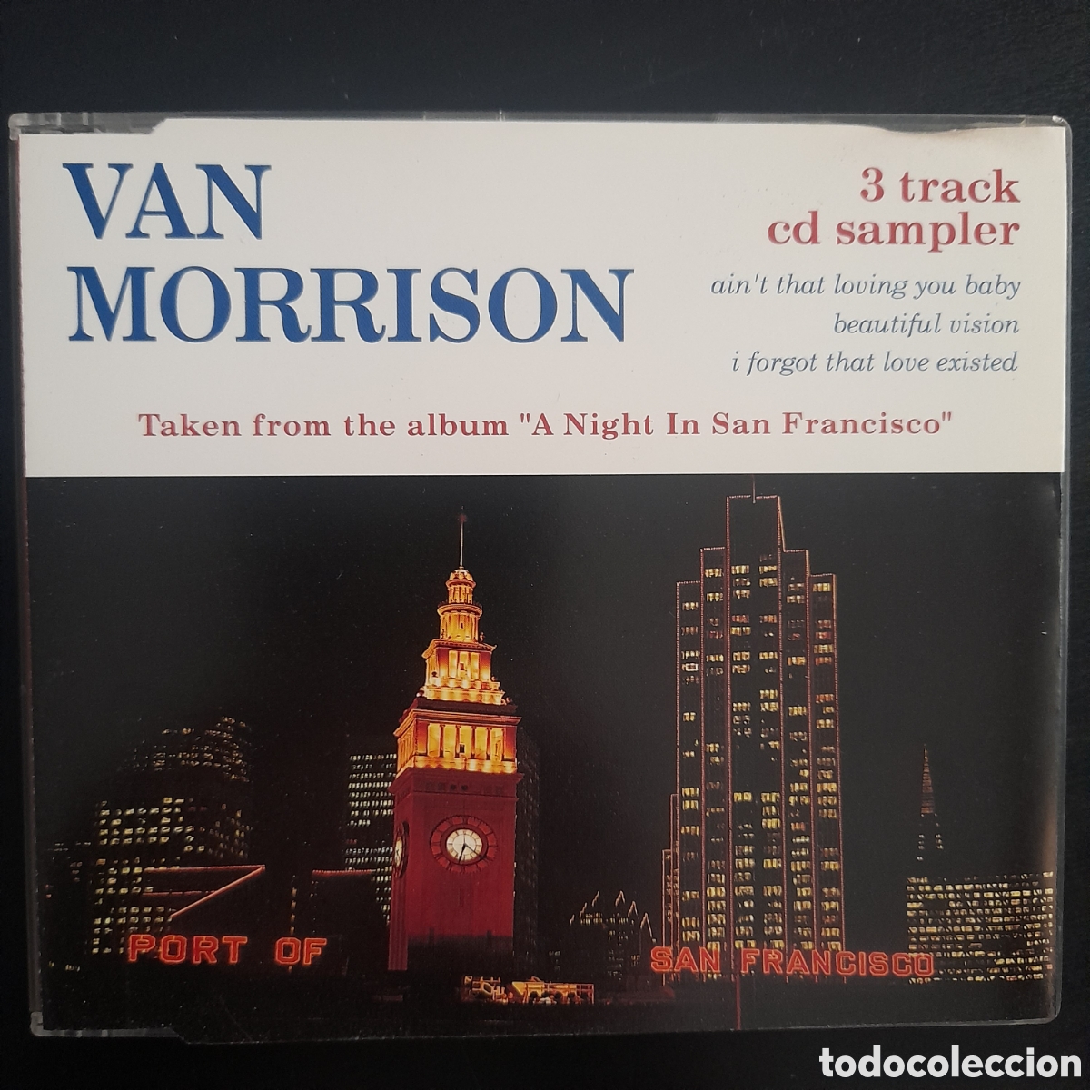 CDs de m&uacute;sica: Van Morrison &ndash; 3 Track Cd Sampler. 1994, UK. Promo - Foto 1