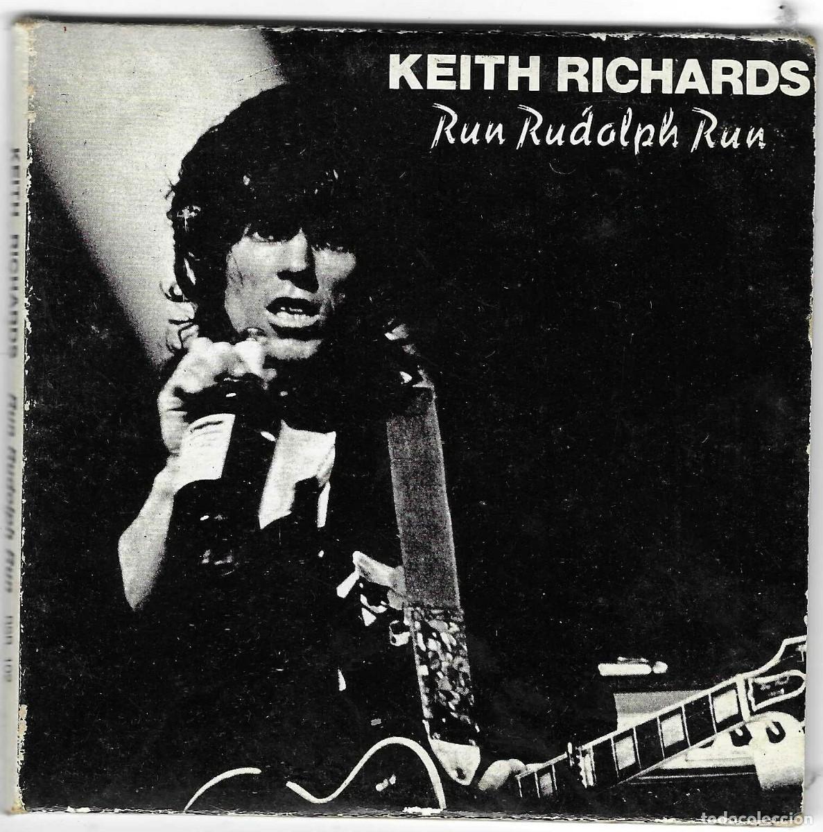 CDs de m&uacute;sica: KEITH RICHARDS -- RUN RUDOLPH RUN - Foto 1