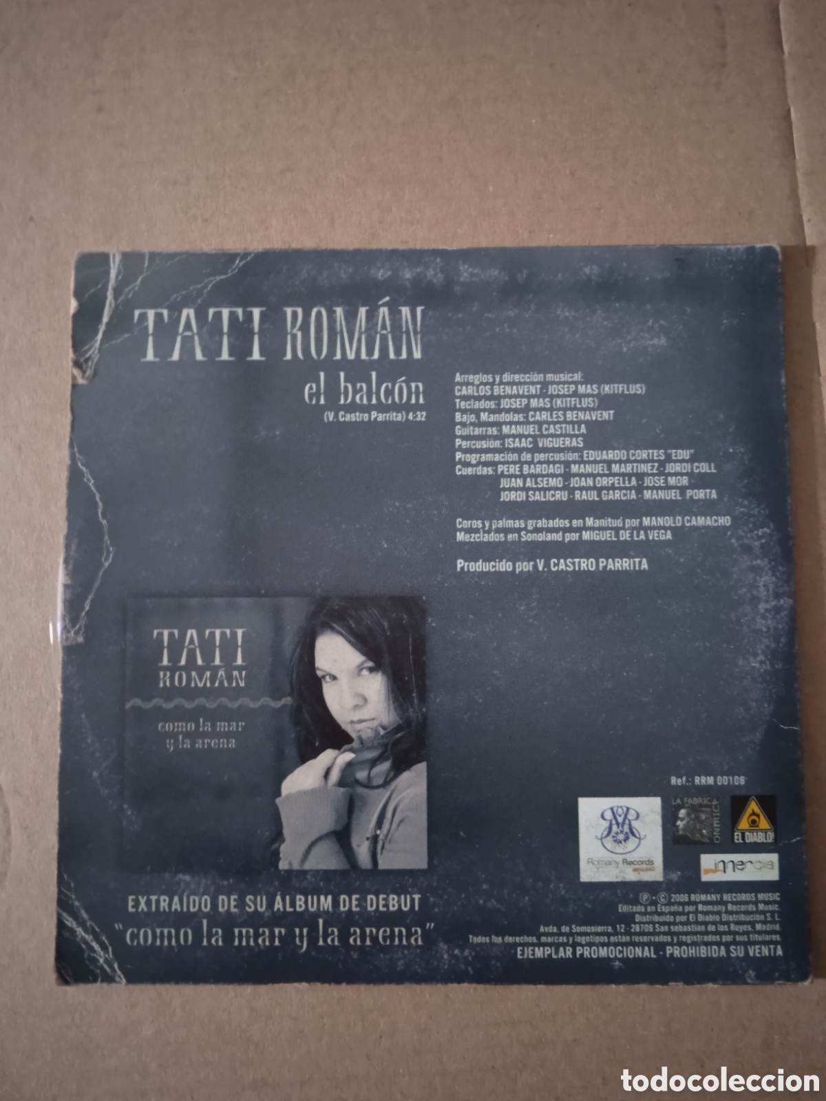 CDs de m&uacute;sica: Tati Rom&aacute;n, El balc&oacute;n - Foto 2