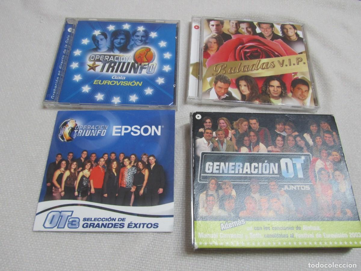 ot,operacion triunfo, lote de cds,david bisbal, - Buy CD's of Pop