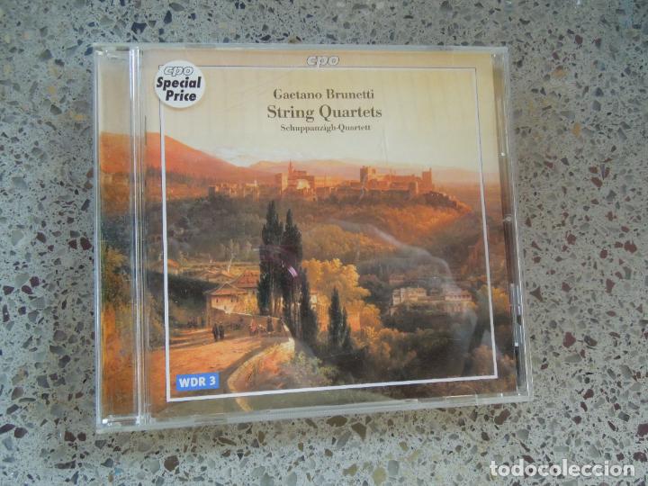 CDs de m&uacute;sica: GAETANO BRUNETTI - STRING QUARTETS - CD - Foto 1