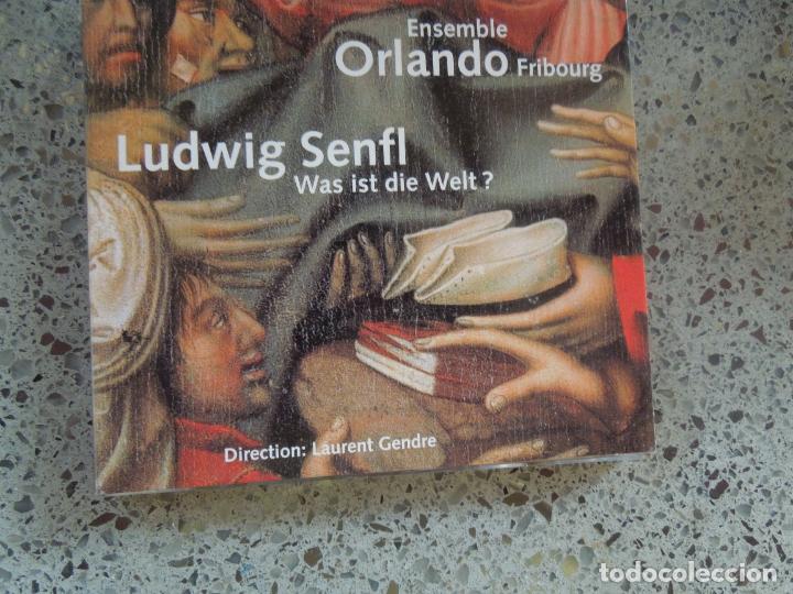 Musik-CDs: ENSEMBLE ORLANDO FRIBOURG - LUDWIG SENFL - WAS IST DIE WELT ? - LAURENT GENDRE - CD