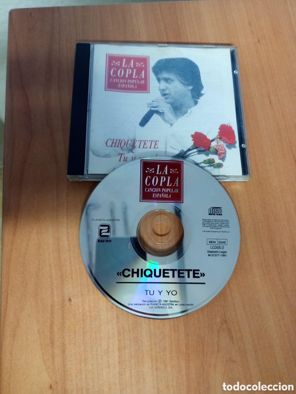 CDs de m&uacute;sica: Chiquetete - T&uacute; y yo - Foto 1