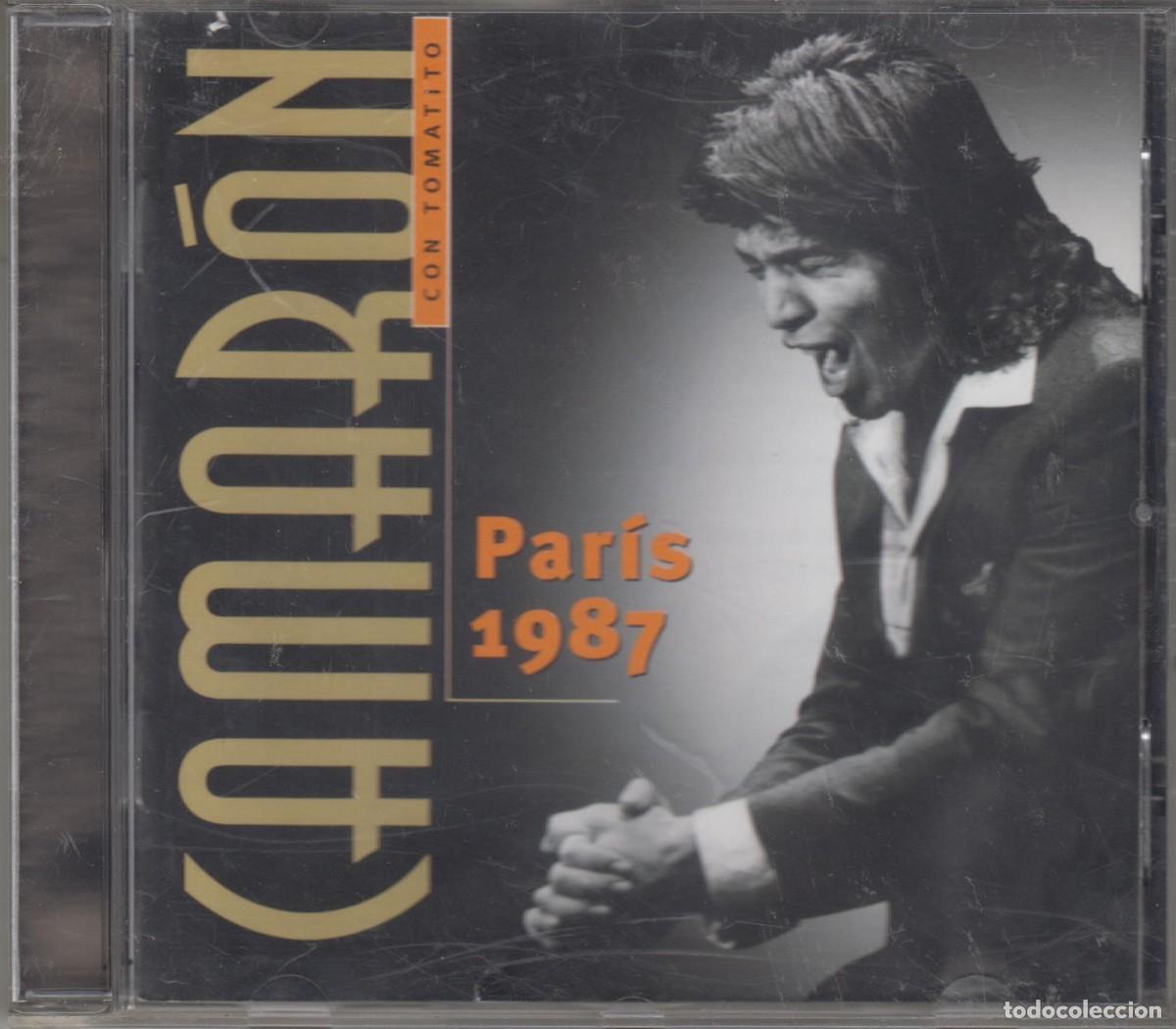 CDs de m&uacute;sica: Camar&oacute;n con Tomatito cd Par&iacute;s 1987 - Foto 1