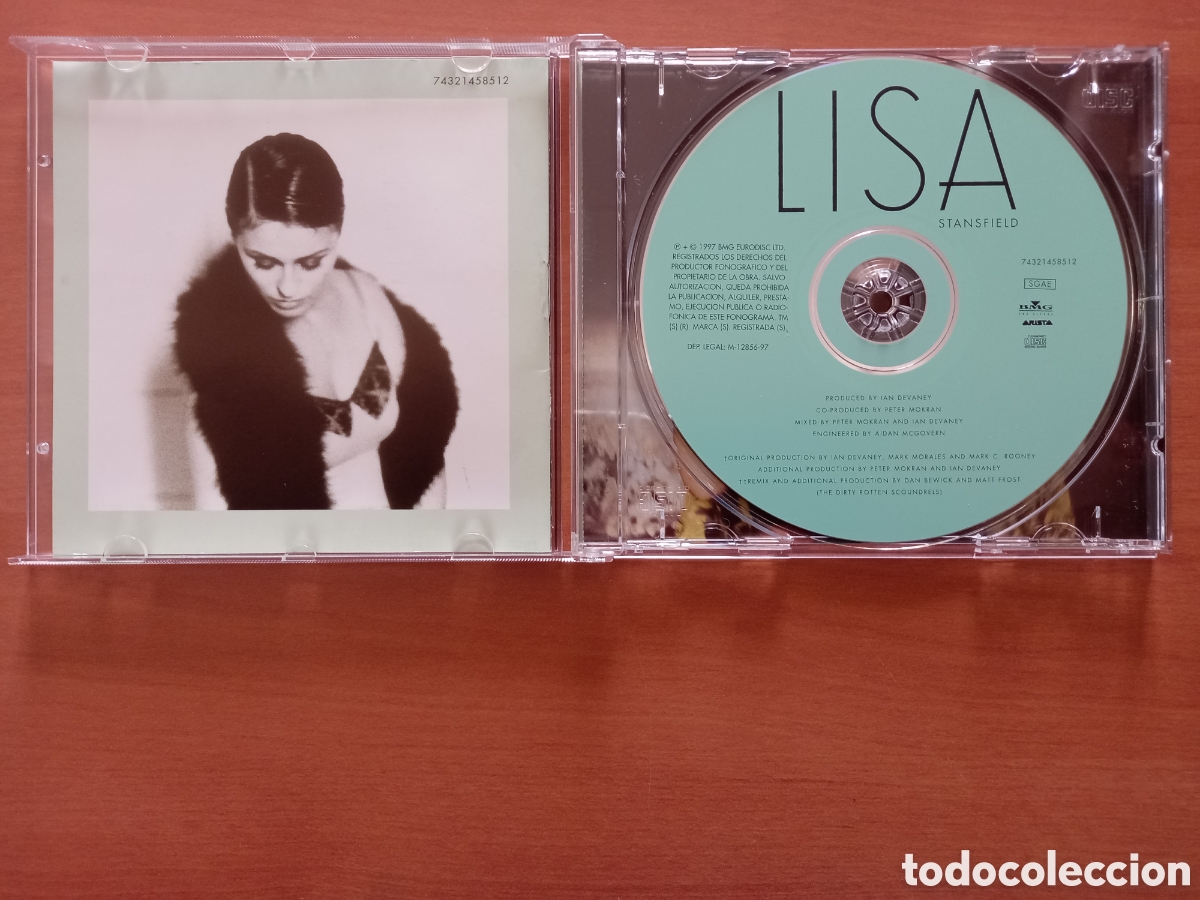 CDs de m&uacute;sica: LISA STANSFIELD &rdquo;LISA&rdquo; CD 1997 - Foto 2