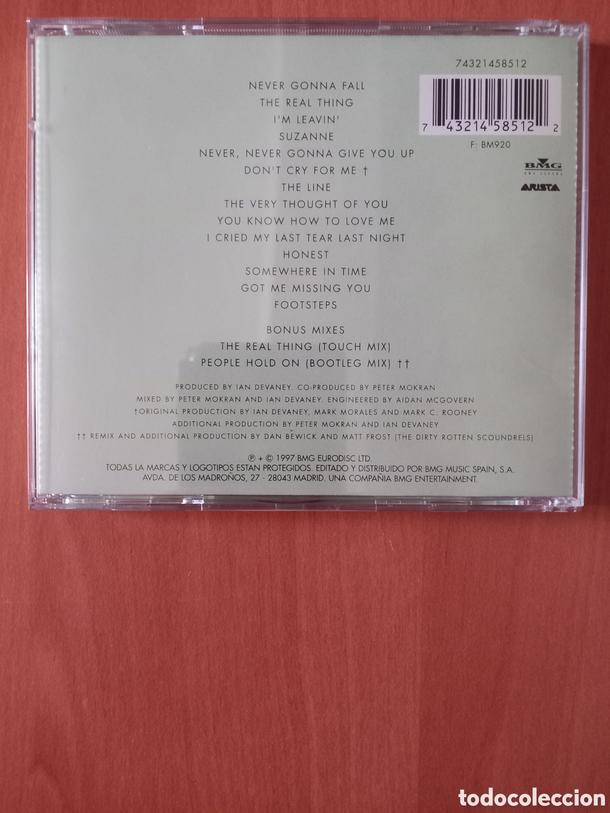 CDs de m&uacute;sica: LISA STANSFIELD &rdquo;LISA&rdquo; CD 1997 - Foto 3