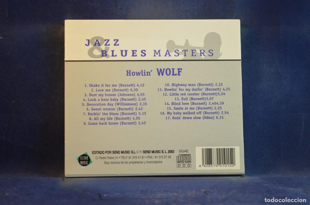 CDs de m&uacute;sica: JAZZ BLUES MASTERS - HOWLIN WOLF - CD - Foto 2