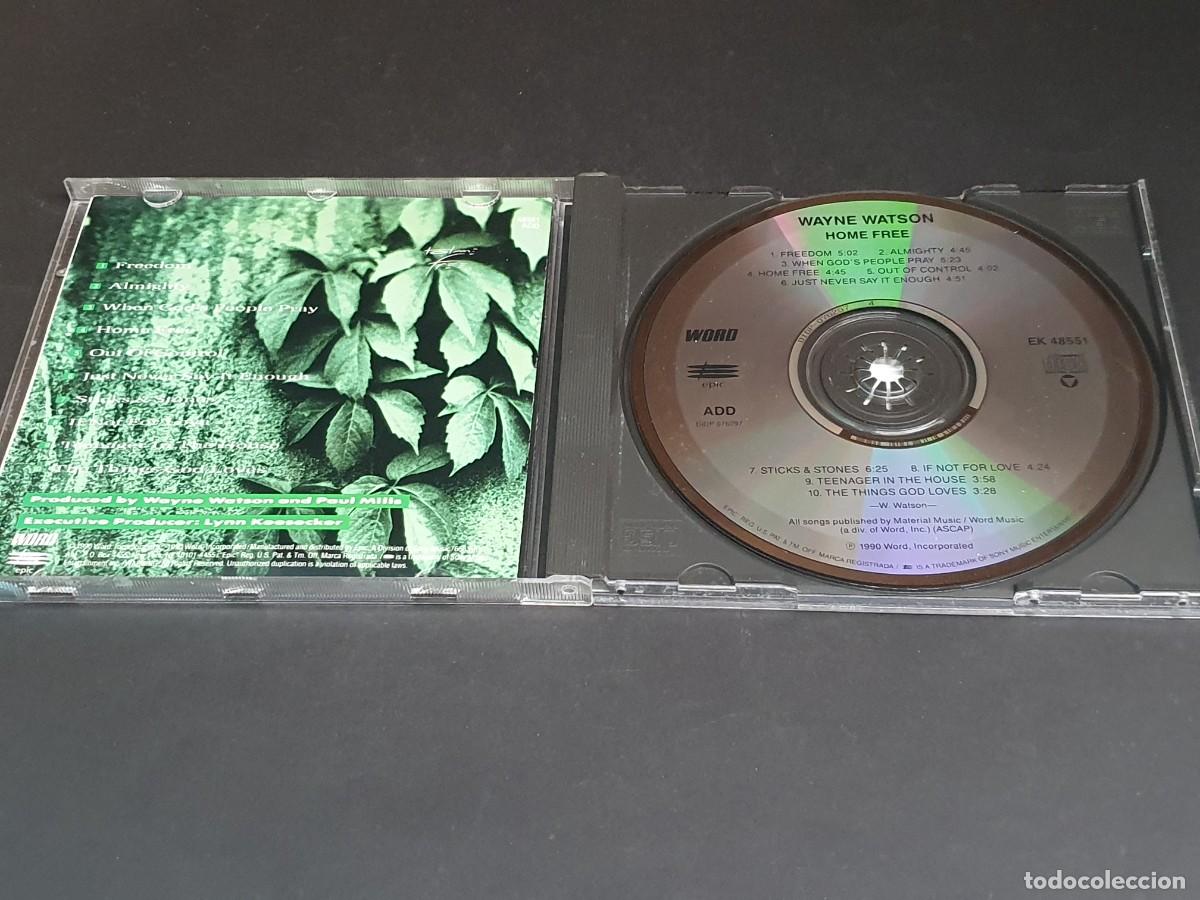CDs de m&uacute;sica: CD WAYNE WATSON - HOME FREE - 1990 - Foto 2