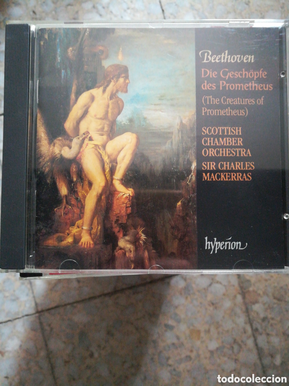 CDs de m&uacute;sica: CD BEETHOVEN DIE GESCHOPFE DES PROMETHEUS. CHARLES MACKERRAS. - Foto 1