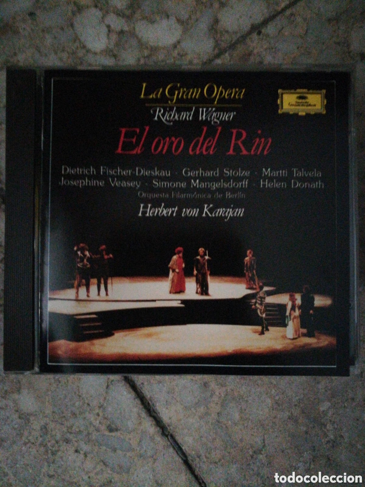 CDs de m&uacute;sica: CD EL ORO DEL RIN WAGNER. KARAJAN. LA GRAN OPERA - Foto 1