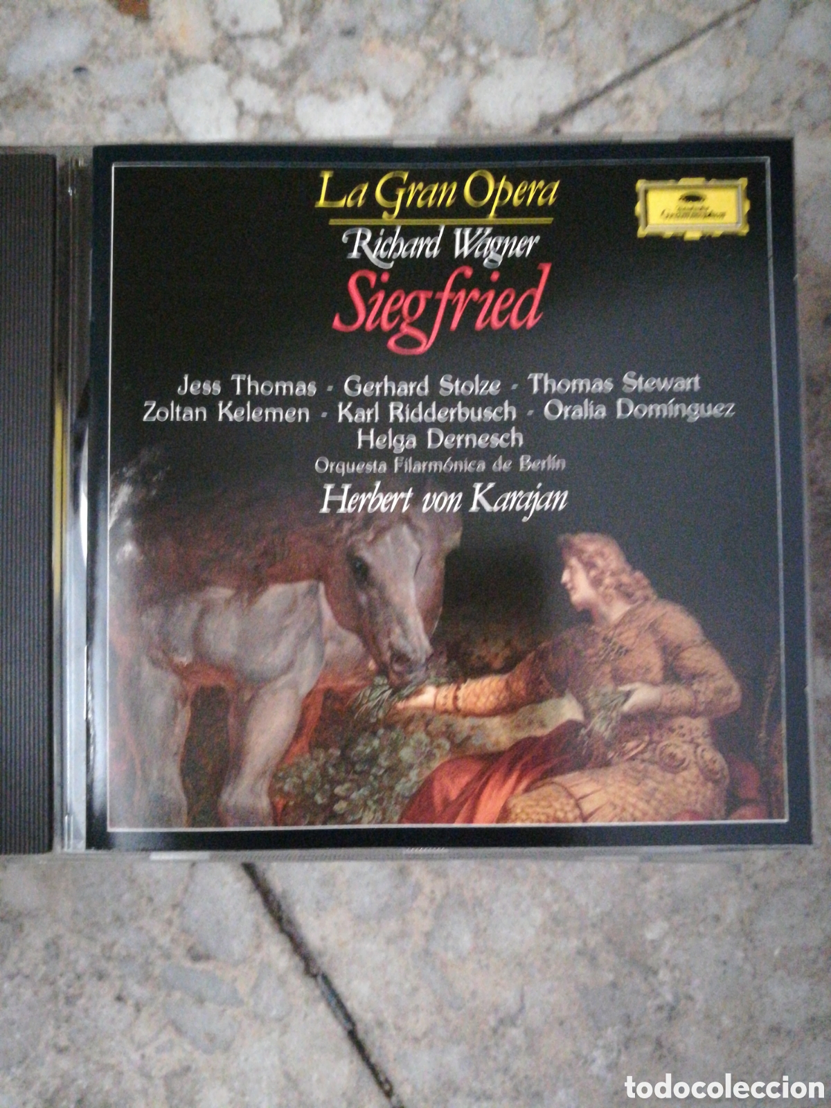 CDs de m&uacute;sica: CD SIEGFRIED WAGNER. KARAJAN. LA GRAN OPERA - Foto 1