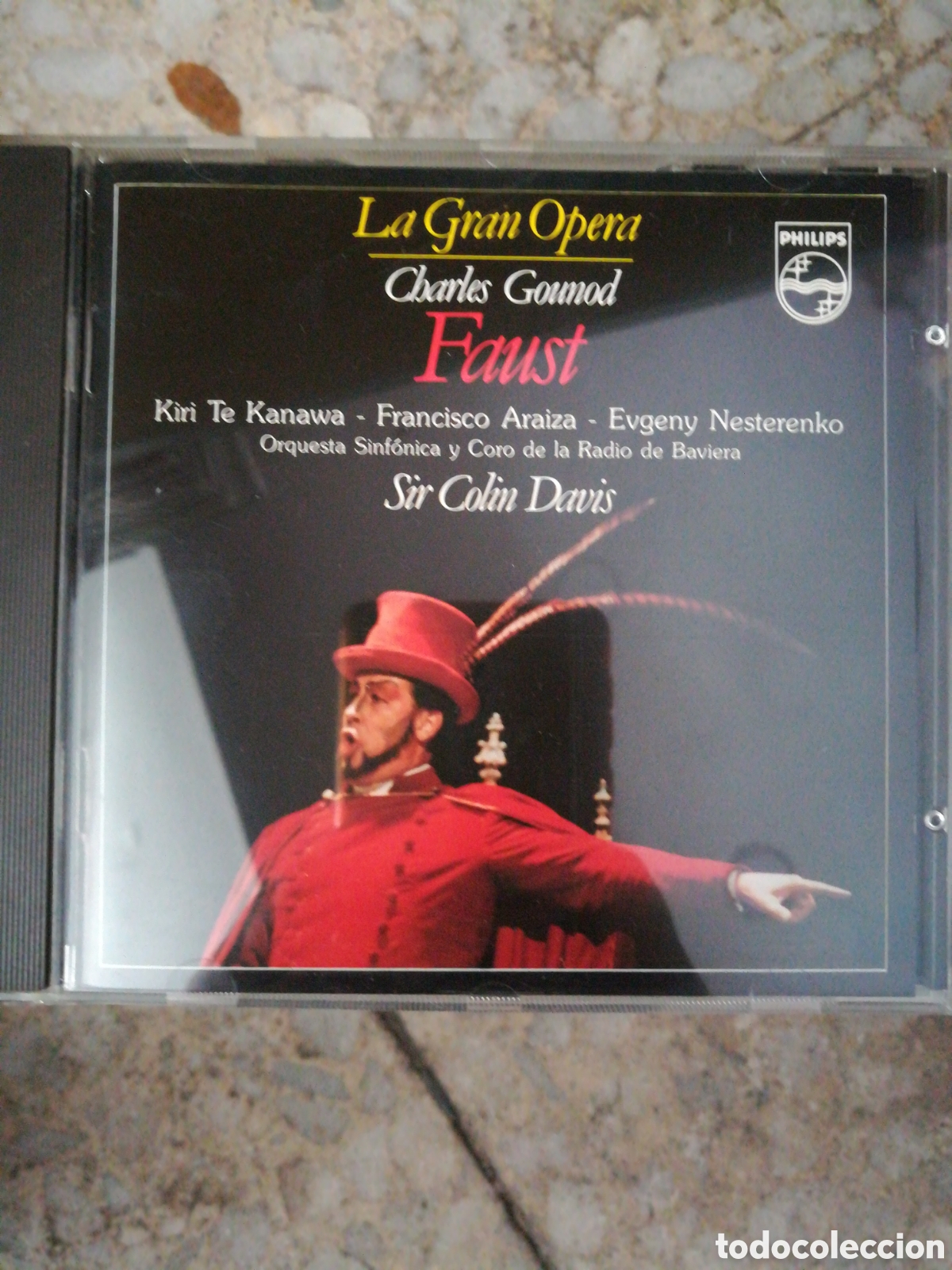 CDs de m&uacute;sica: CD FAUST CHARLES GOUNOD. COLIN DAVIS. LA GRAN OPERA - Foto 1