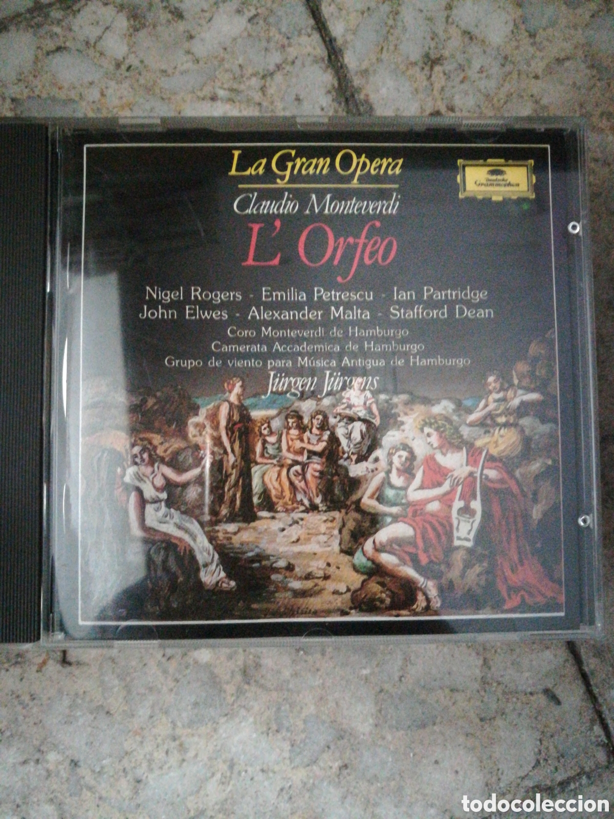CDs de Musique: CD L'ORFEO MONTEVERDI. JURGEN JURGENS. LA GRAN OPERA