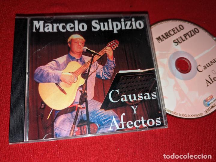 CDs de m&uacute;sica: MARCELO SULPIZIO Causas y afectos CD 2007 Del Sur ARGENTINA - Foto 1