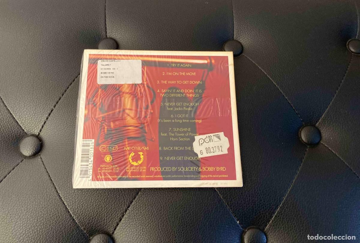 CDs de m&uacute;sica: CD. Bobby Byrd. On the move. Precintado - Foto 2