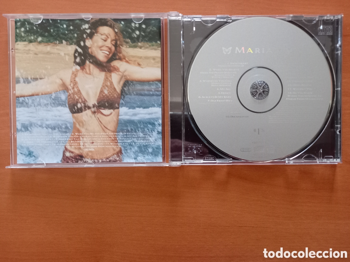 CDs de m&uacute;sica: MARIAH CAREY &rdquo;#1S&rdquo; CD 1998 - Foto 2