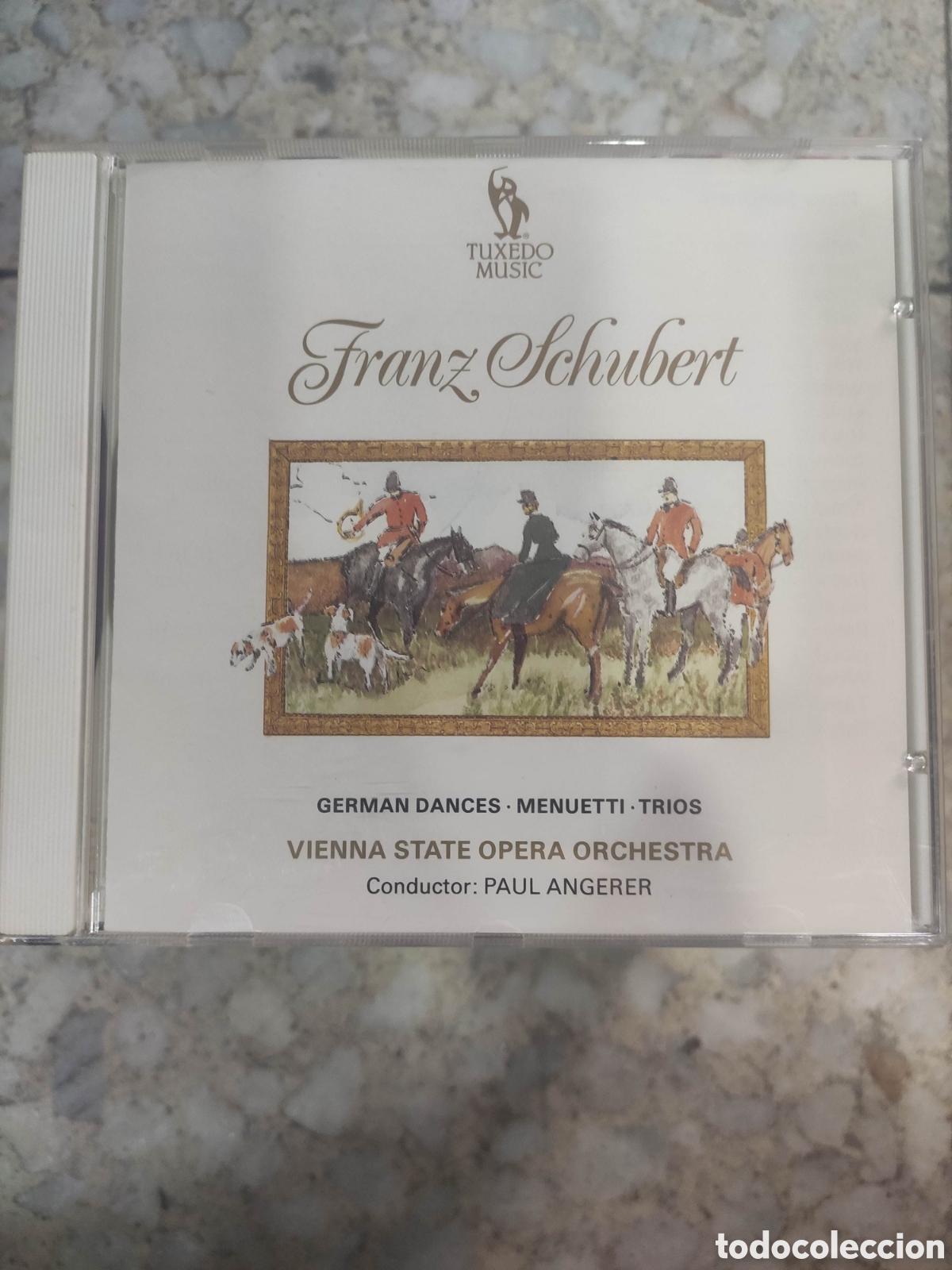 CDs de m&uacute;sica: CD SCHUBERT GERMAN DANCES MENUETTI PAUL ANGERER - Foto 1