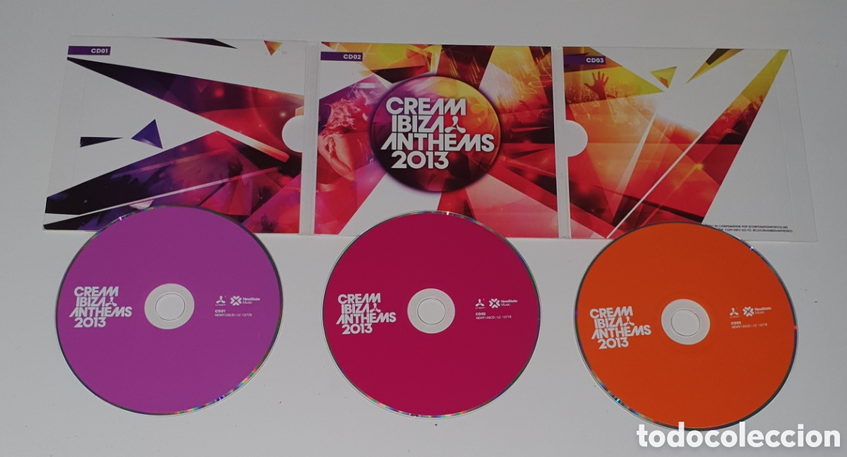 CDs de m&uacute;sica: VARIOS / 3CD / CREAM IBIZA ANTHEMS 2013 - Foto 2