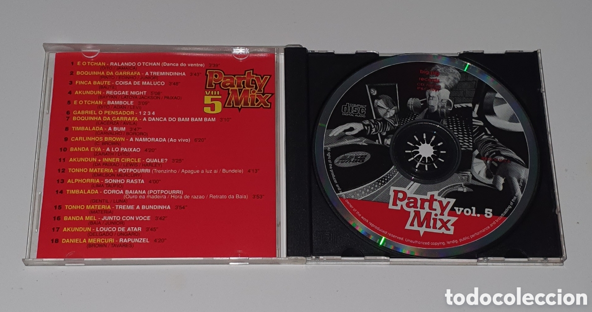 CDs de m&uacute;sica: VARIOS / CD / PARTY MIX Vol. 5 - Foto 2