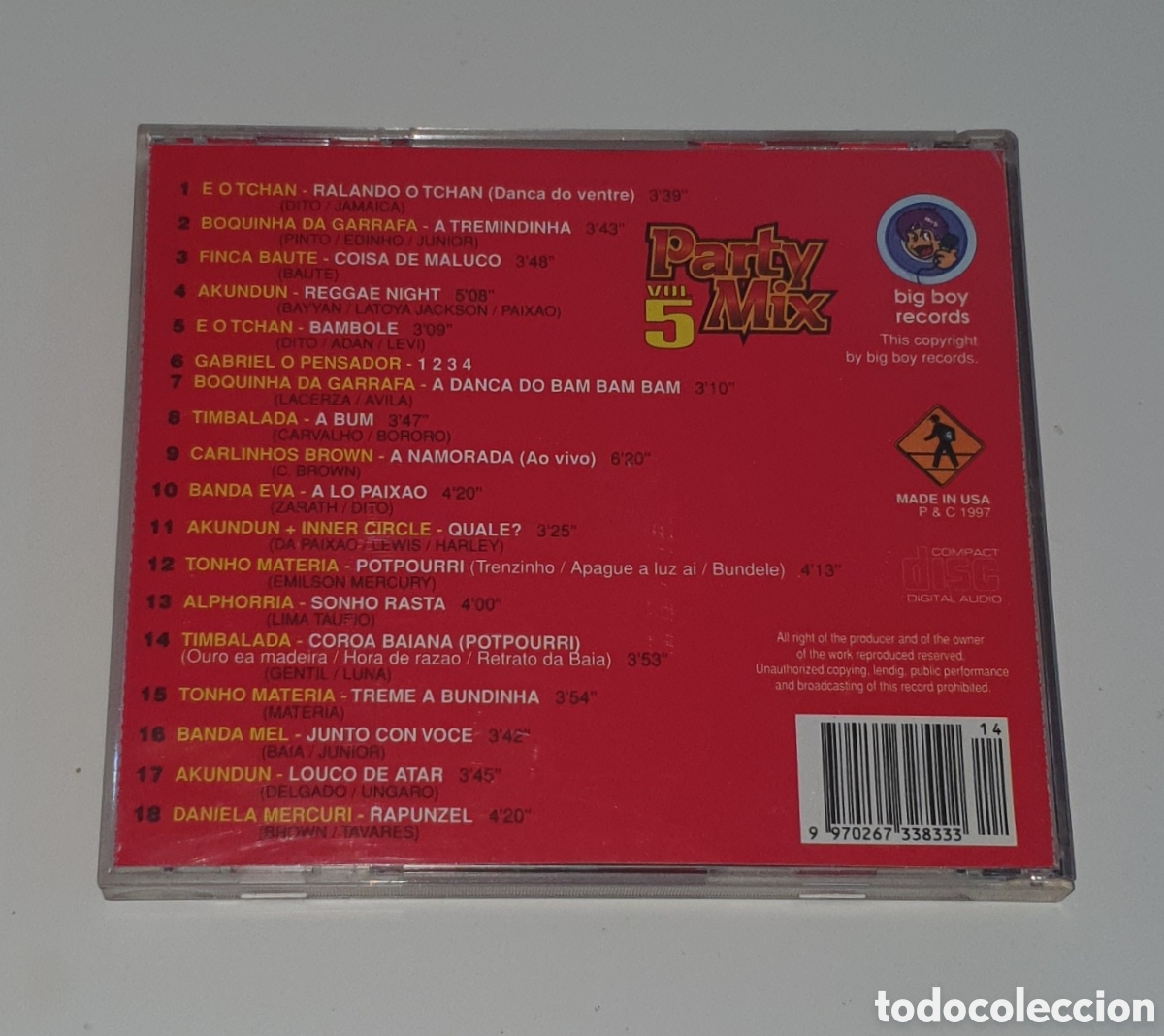 CDs de m&uacute;sica: VARIOS / CD / PARTY MIX Vol. 5 - Foto 3
