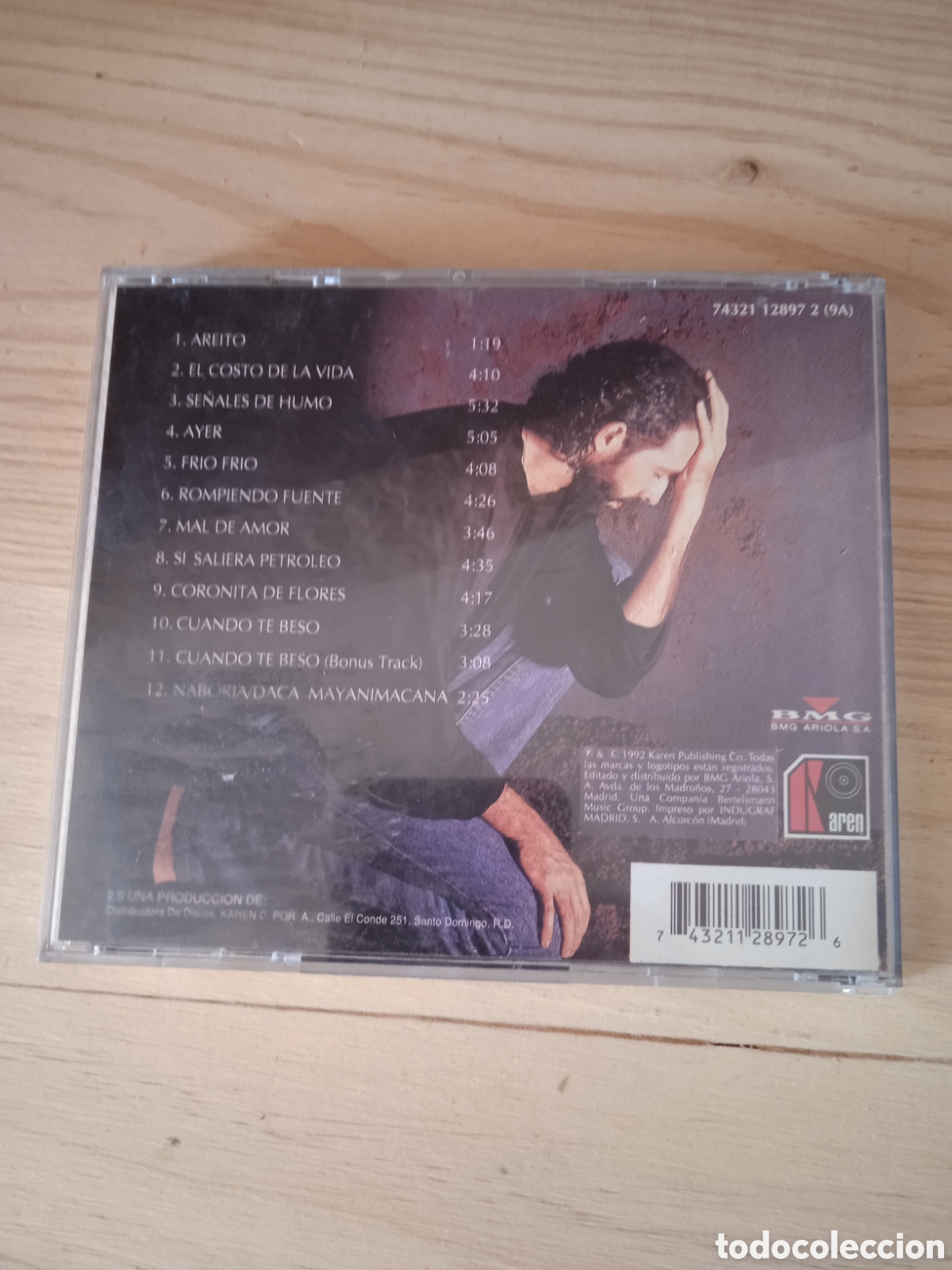 CDs de m&uacute;sica: Juan Luis Guerra. Areito - Foto 3