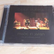 CDs de Música: DEEP PURPLE / MADE IN JAPAN / REMASTERED EDITION / DOBLE CD-EMI-1998 / MUY BUEN ESTADO.