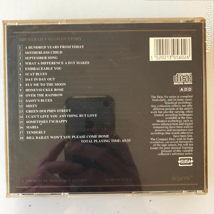 CDs de m&uacute;sica: Sarah Vaughan. The Story. - Foto 2