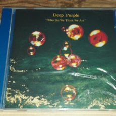 CDs de Música: CD DEEP PURPLE WHO DO WE THINK WE ARE REMASTERIZADO BONUS TRACK EMI AÑO 2000 PRECINTADO