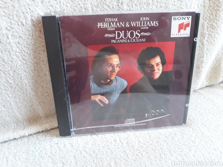 CDs de m&uacute;sica: DUOS: PAGANINI & GIULIANI - Itzhak Perlman / John WIlliams - SONY - Foto 1