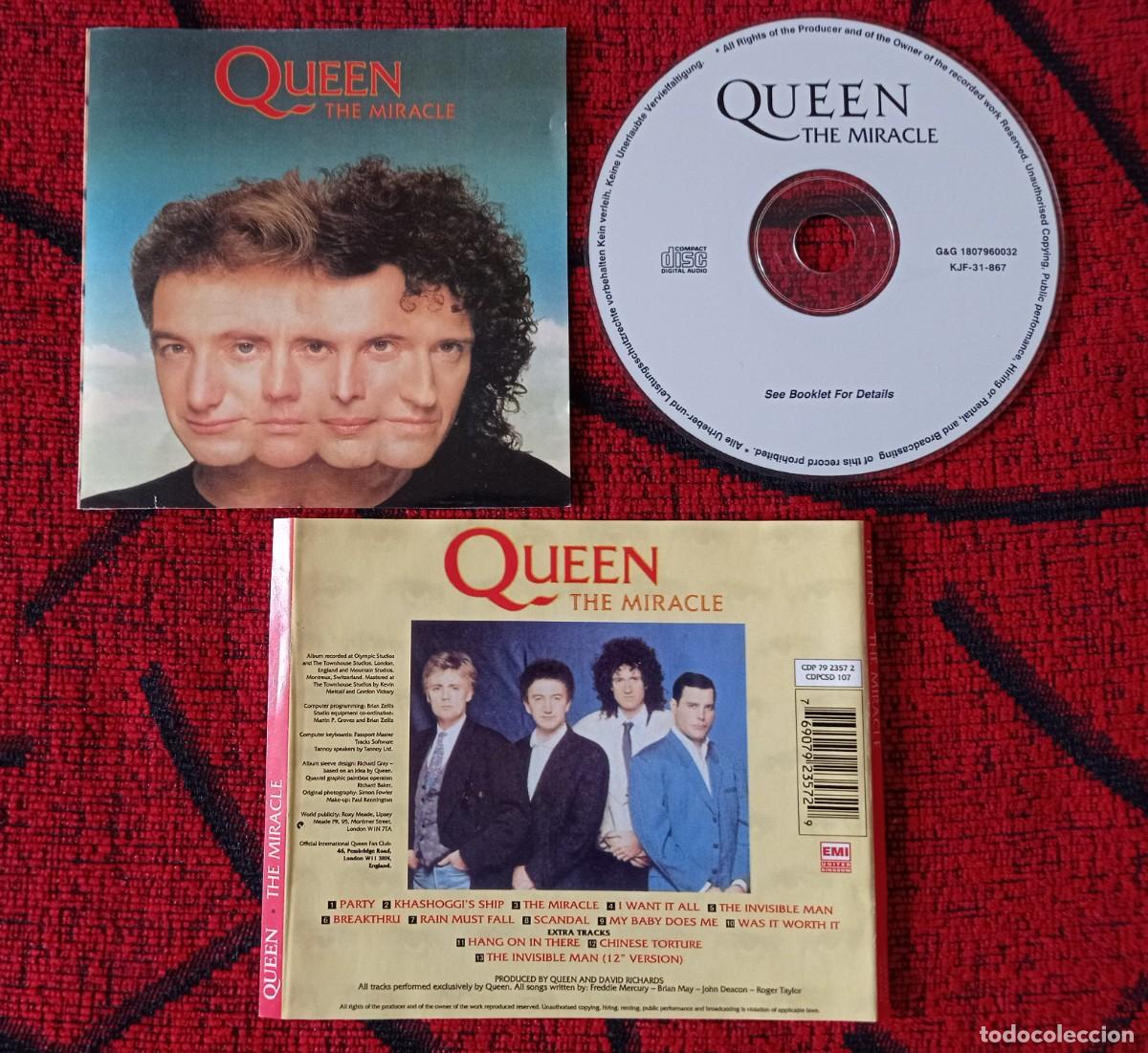 CDs de m&uacute;sica: QUEEN ** THE MIRACLE ** CD NO OFICIAL - Foto 1