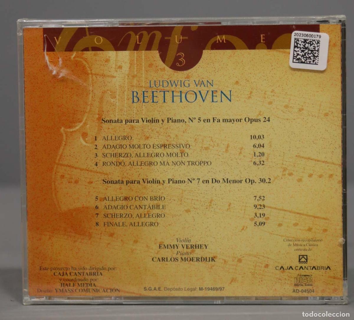 CDs de m&uacute;sica: DVD. BEETHOVEN. SONATA 5. 7. PRECINTADO - Foto 2