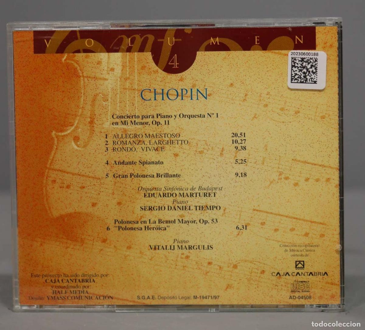 CDs de m&uacute;sica: CD. CHOPIN. OP. 11 - Foto 2