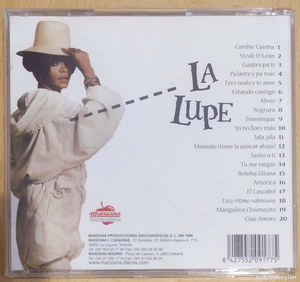 CDs de m&uacute;sica: LA LUPE (LA LEY DEL DESEO) CD 1999 - Foto 2