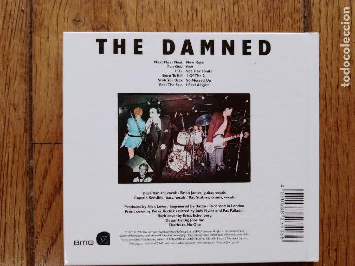 CDs de m&uacute;sica: Damned Damned Damned - Foto 3