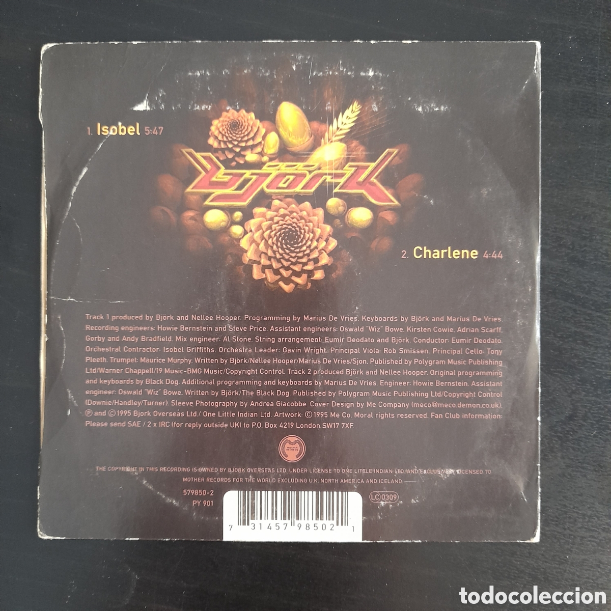 björk – isobel. cd, single, card sleeve 1995 eu - Compra venta en 