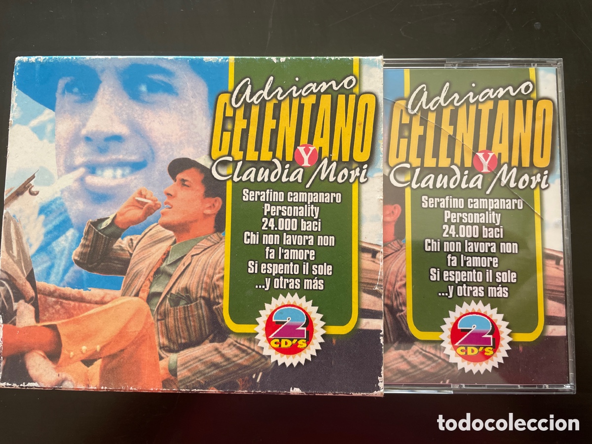 CDs de m&uacute;sica: Adriano Celentano y Claudia Mori - Foto 1