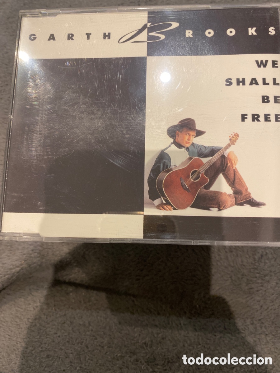 CDs de m&uacute;sica: GARTH BROOKS - WE SHALL BE FREE CD SINGLE 3 TEMAS - Foto 1