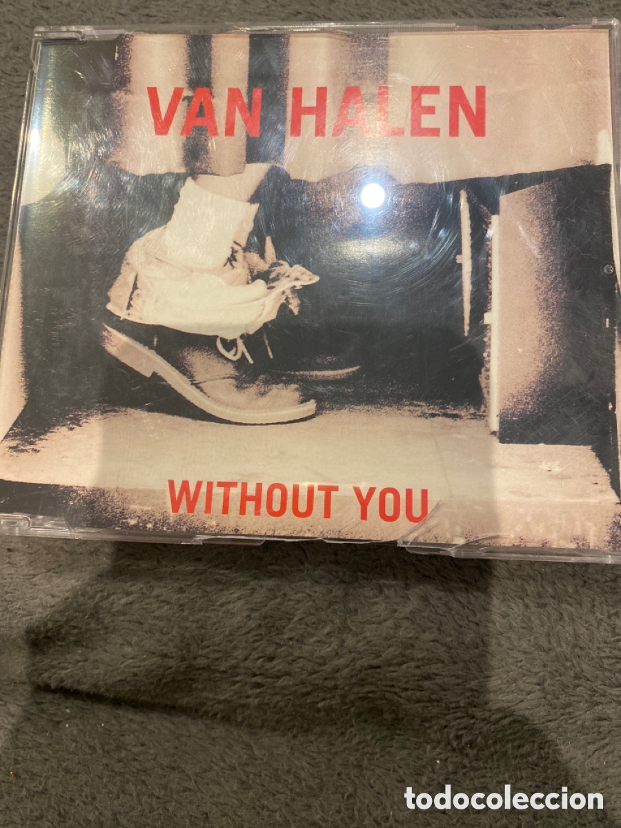 CDs de m&uacute;sica: VAN HALEN - WITHOUT YOU CD SINGLE 2 TEMAS - Foto 1