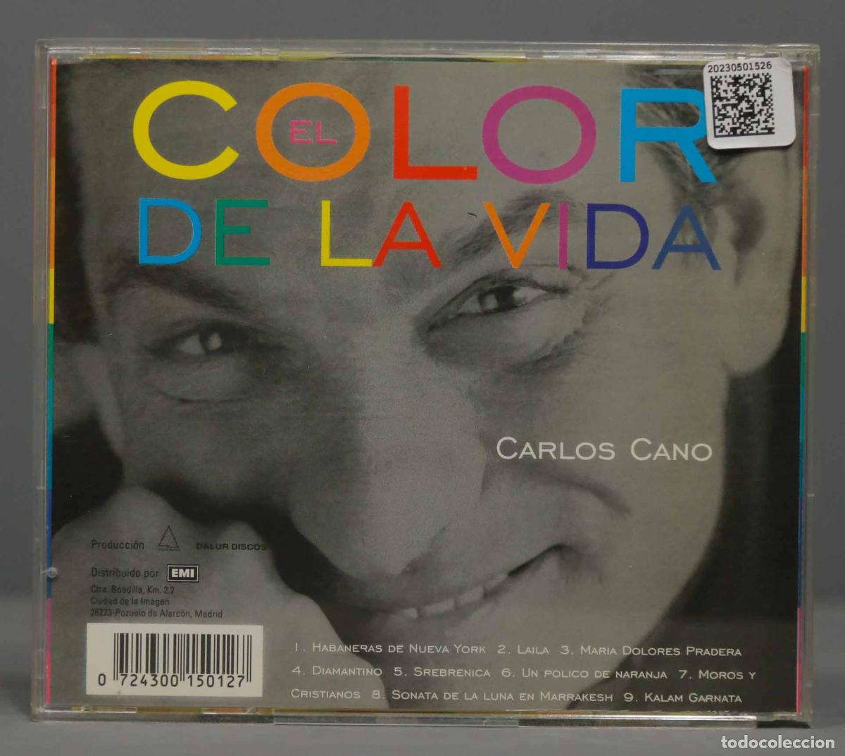 CDs de m&uacute;sica: CD. Carlos Cano &ndash; El Color De La Vida - Foto 2