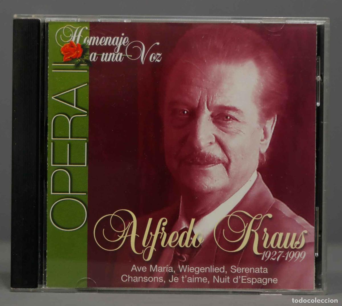CDs de m&uacute;sica: CD. Alfredo Kraus &ndash; Opera - Foto 1