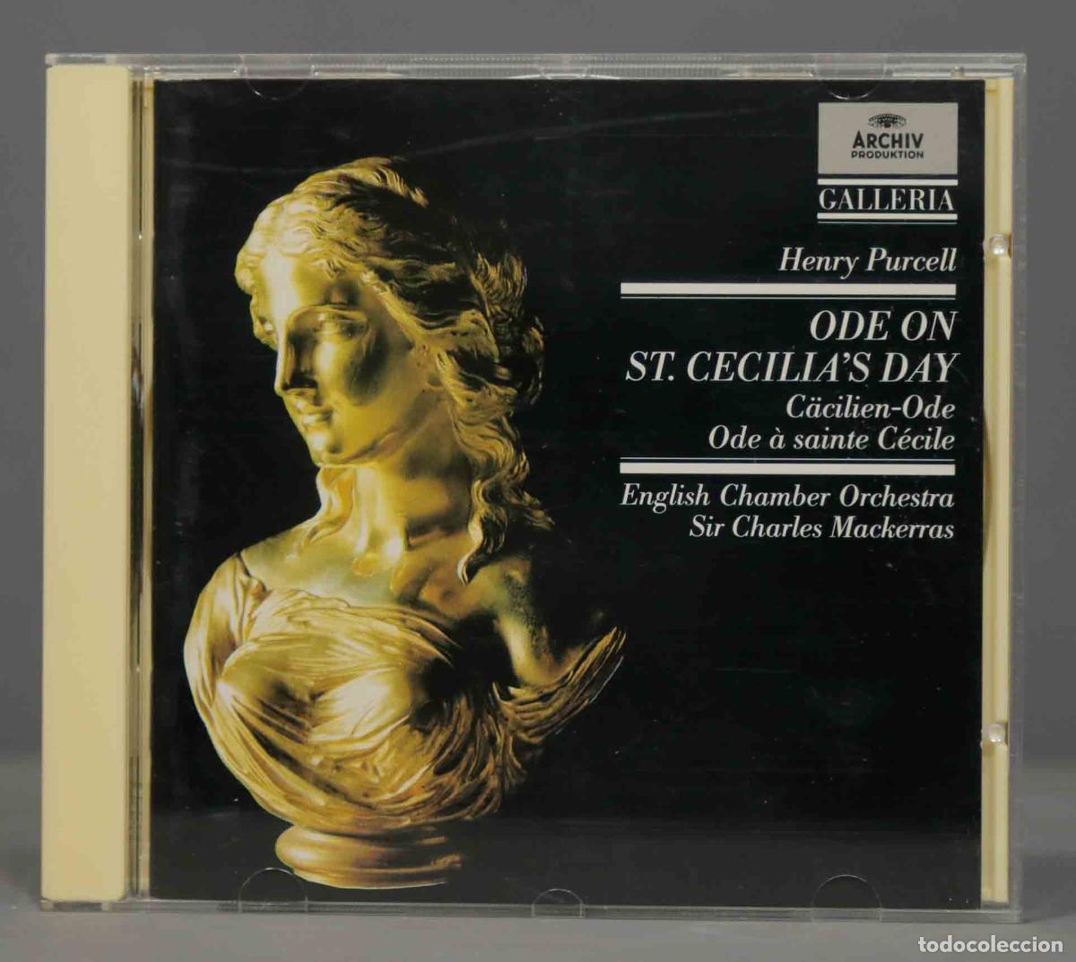 CDs de m&uacute;sica: CD. Mackerras &ndash; Ode On St. Cecilia&acute;s Day (1692). PURCELL - Foto 1