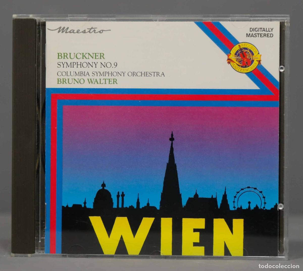 CDs de m&uacute;sica: CD. Walter &ndash; Symphony No. 9. BRUCKNER - Foto 1